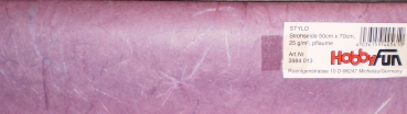Strohseide  - 50 x 70 cm - pflaume